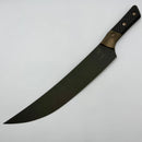 Microtech Butcher Knife w/ Carbon Fiber/Bronze Titanium Bolster w/ DLC M390MK 3800B-1DLCCFS