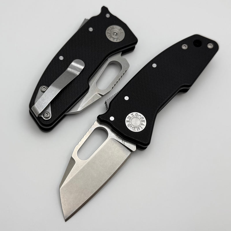 Demko Nano Shark w/ Black G-10 Handles & CPM-20CV