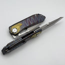 Remette RT Peregrine Falcon Flamed Titanium Handles w/ Bronze Accents & M390 RTT1-CX