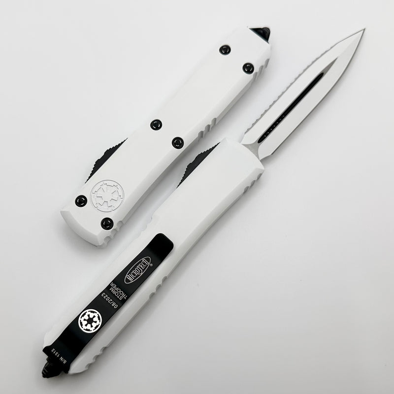 Microtech Ultratech Double Edge Storm Trooper Full Serrated 122-3STD