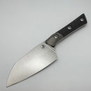 Microtech Santoku 4" Carbon Fiber/Bead Blast Ti Handle w/ M390MK 3300B-10CF