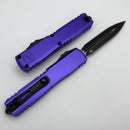 Factory Blem Microtech Ultratech Gen IV D/E Tactical Standard w/ Purple Handle 11224-1PU