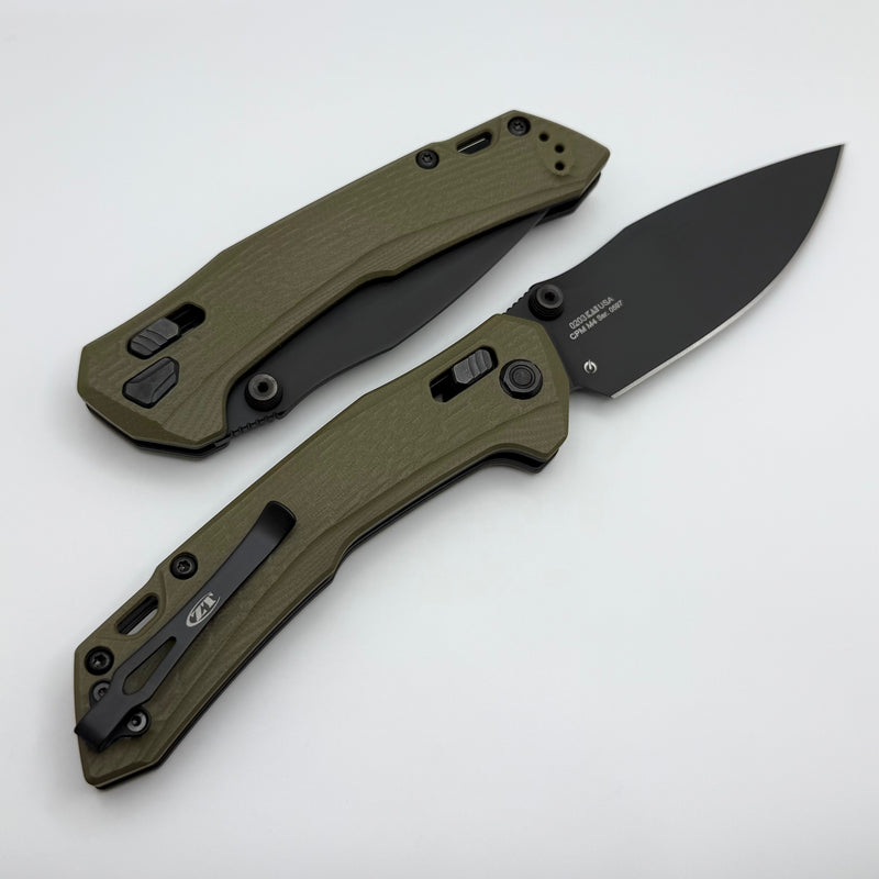 Zero Tolerance 0203 w/ Olive Green G-10 Handles & CPM-M4 ZT0203