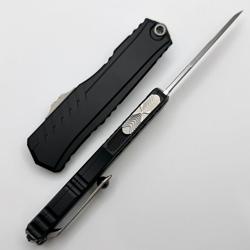 Microtech Cypher II S/E Stonewash Standard 1241-10