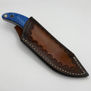 Mechforce Guillot Collab Kestral Fixed Blade w/ Blue Carbon Fiber Handle & M390