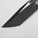 Factory Blem Microtech Glykon Black Tactical Tanto 185-1T
