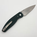TRM Atom Forest Green Flat G-10 Handles & MagnaCut