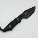 Heretic Kobold Black G-10 Handles w/ DLC Bowie MagnaCut Fixed Blade H065-6A-BLK/G10