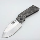 Medford TFF-1 Fat Daddy Black/Brush Silver Cobblestone Handles w/ Tumbled S45VN