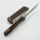North Mountain Blade Chop2 w/ Two Tone Snakeskin G-10 Handles & SLD-Magic