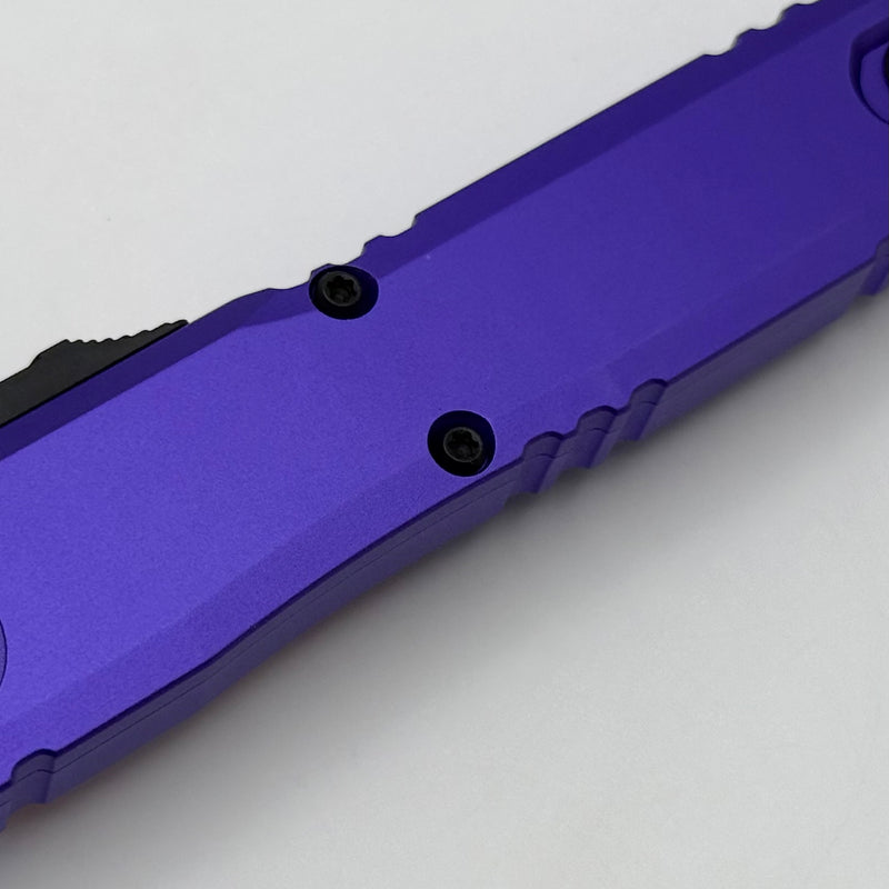 Factory Blem Microtech Ultratech Gen IV D/E Tactical Standard w/ Purple Handle 11224-1PU