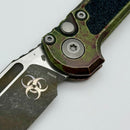 Grenade Blem Microtech Knives LUDT Gen III Outbreak Drop Point 1135-1OBS Factory Second