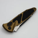 Microtech Socom Elite Auto w/ Tan Handles & Black Tanto 161A-1TA
