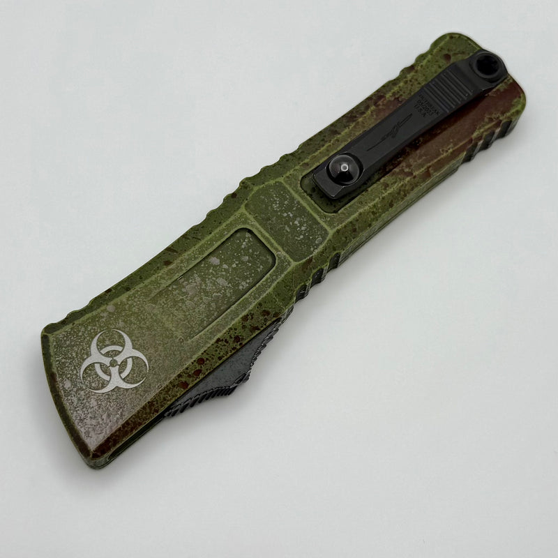 はーどぶれっと Microtech Knives Combat Troodon Gen III Outbreak Tanto Part Serrated 1
