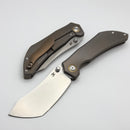 Kansept Knives Tipper Bronze Ano Titanium Handles w/ S35VN K1079A2