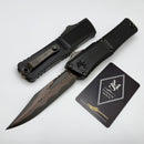 Microtech Marfione Select Combat Troodon LT Gen III w/ Hefted Black Handle & Baker Forge Coppermai Bowie 1146-16MS1