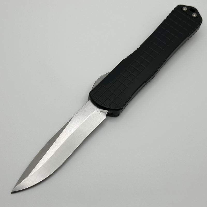 Heretic Knives Manticore X Black Frag Handle & Stonewash Recurve MagnaCut H033F-2A