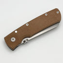 Tactile Knife Co Mariner 2 Bob Terzuola Folder w/ Natural Micarta & MagnaCut