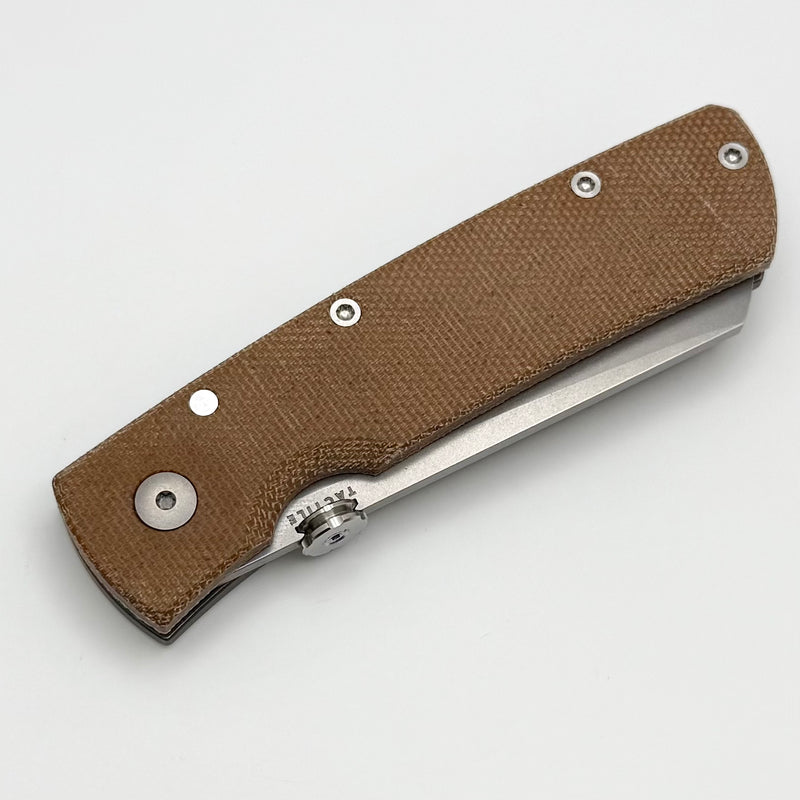 Tactile Knife Co Mariner 2 Bob Terzuola Folder w/ Natural Micarta & MagnaCut