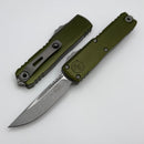 Microtech UTX-85 Gen IV w/ OD Green Handle & Apocalyptic S/E M390MK 12314-10APOD