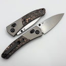 Kansept Knives Dako Titanium & Copper Carbon Fiber Handles w/ S35VN K1101V2