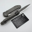 Microtech Knives LUDT Gen III Apocalyptic Drop Point Serrated Frag Titanium Handles 1135-11APFRMS1