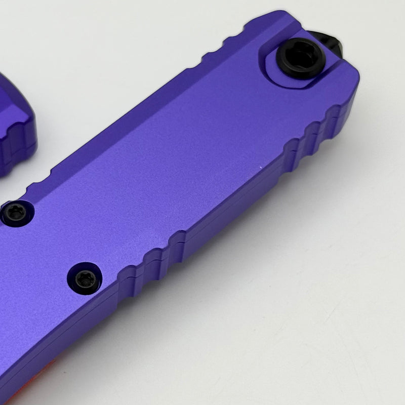 Factory Blem Microtech Ultratech Gen IV D/E Tactical Standard w/ Purple Handle 11224-1PU