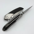 Poikilo Blade Tuna Mini Standard 1 w/ Titanium Handles & Pearlescent Stonewash M398