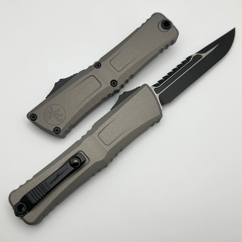 Microtech Knives Combat Troodon Gen III Interceptor Natural Clear Standard Signature Series 1217-1NCS