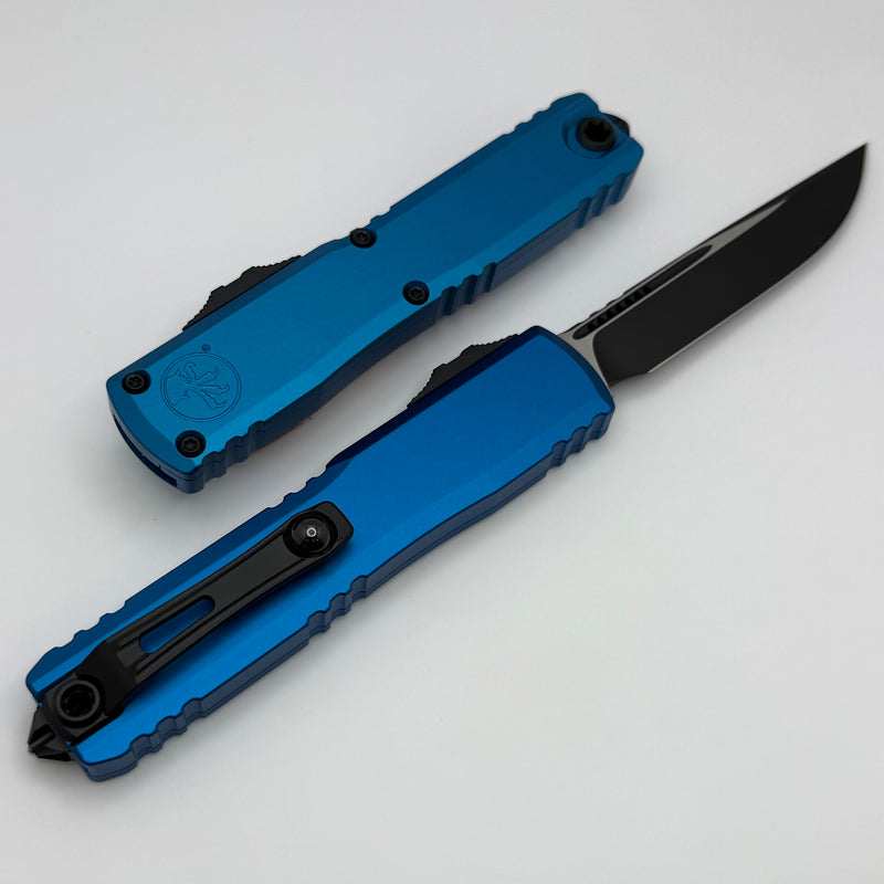 Microtech Ultratech Gen IV S/E Tactical w/ Blue Handle 11214-1BL
