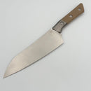 Microtech Chef's Knife Coyote Tan G-10/Bead Blast Ti Handle w/ Stonewash M390MK 3000B-10CE