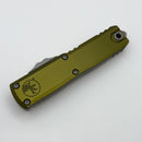 Microtech UTX-85 Gen III w/ OD Green Handle & Apocalyptic D/E M390MK 1232-10APOD