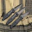 3 Piece Set Microtech Socom Elite M/A DLC Spike Grind Signature Series NCB Exclusives S/N 009