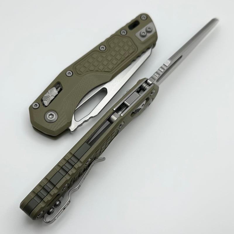 Microtech Knives MSI Lawnman RAM LOK Frag OD Green G-10 & M390MK 210-10FRGTODLM