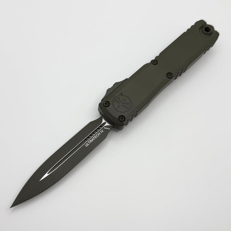 Microtech Ultratech Gen IV D/E Tactical Standard w/ Cerakote OD Green