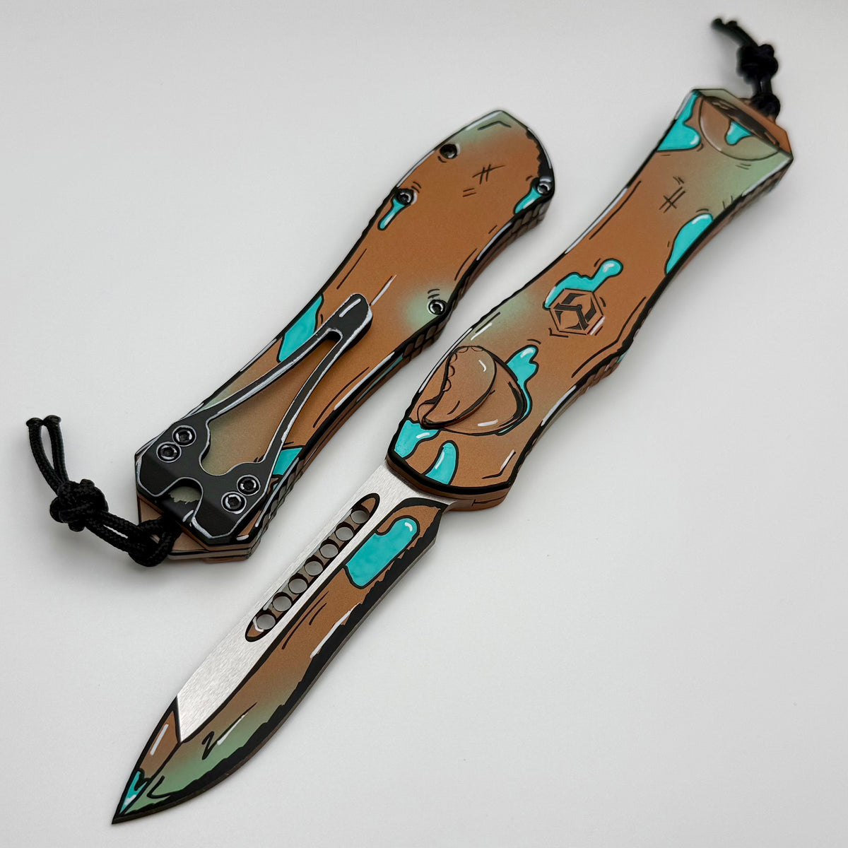 Heretic Hydra V4 Cel Shade Shipwreck w/ Aluminum Handle & Recurve H408