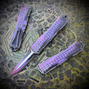 Heretic Knives Manticore E Cel Shade Purple w/ D/E MagnaCut Exclusive