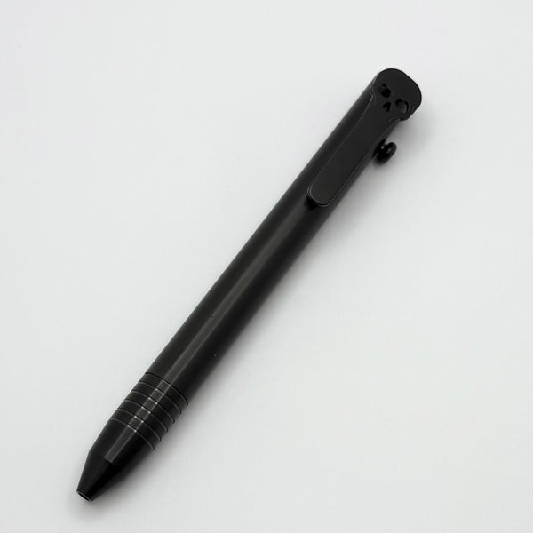 Big Idea Design チタン製万年筆　DLCブラック　FE Chaves Big Idea Design Base Line DLC Bolt Action Titanium Pen