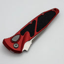 Microtech Socom Elite Auto Red Handles w/ Stonewash S/E Partial Serrated 160A-11RD