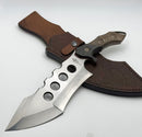 Marfione Custom Knives Juggernaut w/ W2 Juyo Polish Blade & OD Green Micarta/Carbon Fiber Handle
