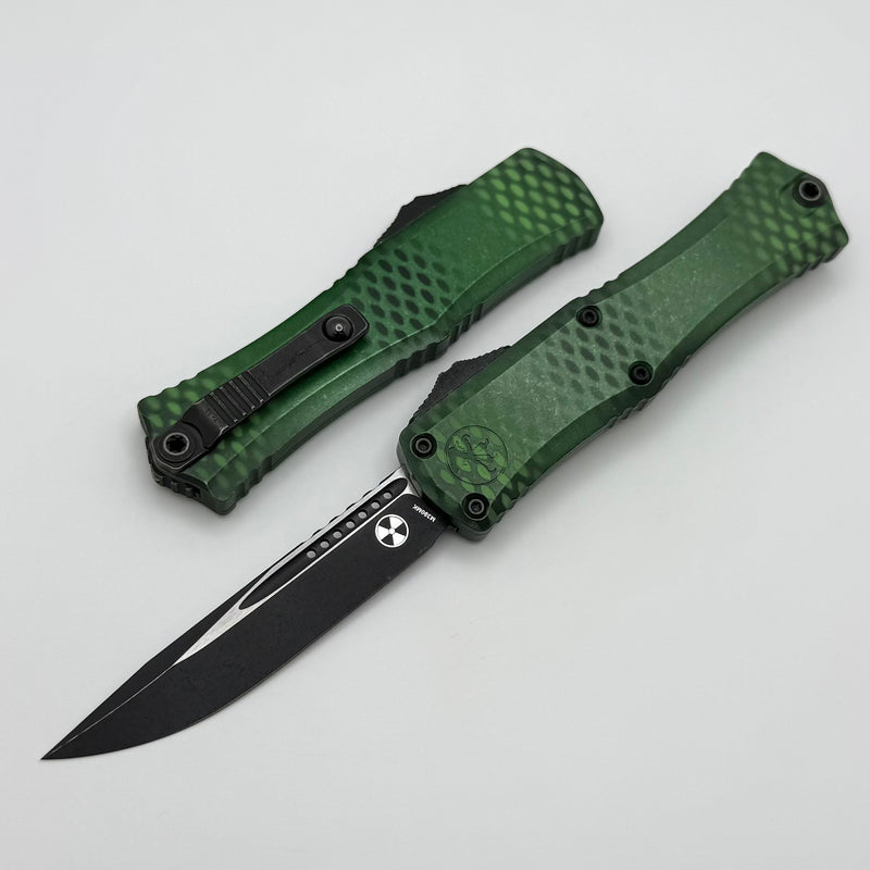 Microtech Knives Mini Hera Green X-51 w/ S/E M390MK Signature Series 1703M-1GRX51S