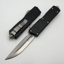 Microtech Scarab 2 Gen 3 Executive w/ Black Handle & D/E-S Stonewash M390MK 1181-10