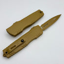 Microtech Luminary Full Serrated D/E RAL-8000 Cerakote Signature Series 1270-3CRAS