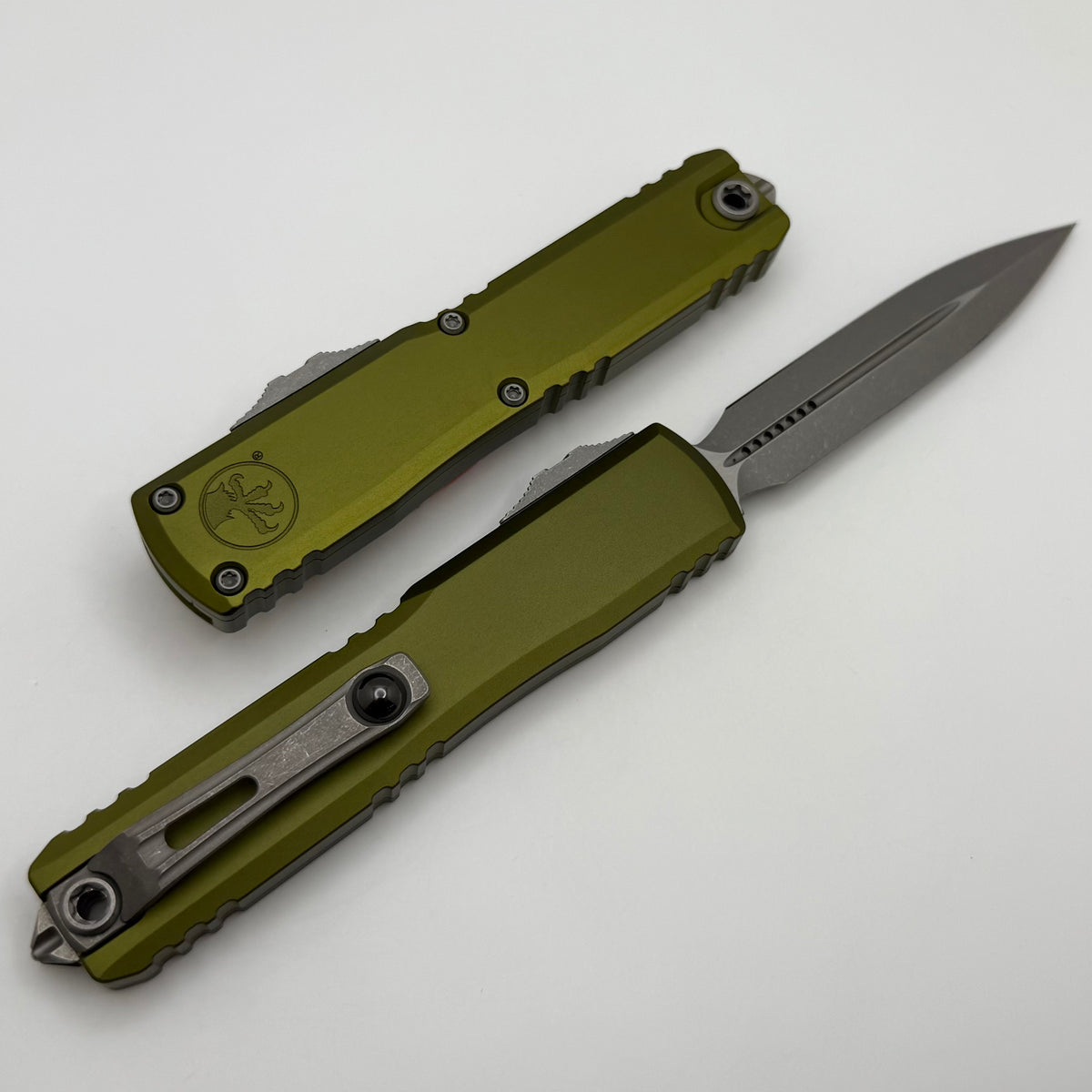 Ult Wear カーキ Microtech Ultratech ZBP S/E Apocalyptic M390MK w/ Cerakote OD Green Ha