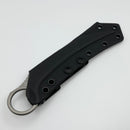 Microtech & Bastinelli Collaboration Feather Bead Blast Standard Signature Series 215-7S