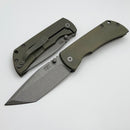 McNees Performance Machined Mac 2 3.5" Atomic Green/Bronze Swerve w/ Tanto MagnaCut Gen 2