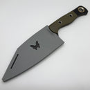 Benchmade Station Knife OD Green G-10 Handles w/ CPM-154 Fixed Blade 4010BK-01