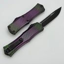 Microtech Knives Mini Hera Purple X-51 w/ S/E M390MK Signature Series 1703M-1PUX51S