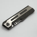 Poikilo Blade Marlin Midtech Dark Stonewash w/ Titanium Handles & M398