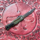 Pre-Owned Microtech Knives Mini Hera Outbreak S/E M390MK Signature Series 1703M-1OBDS